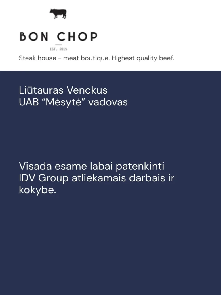 idv group atsiliepimai
